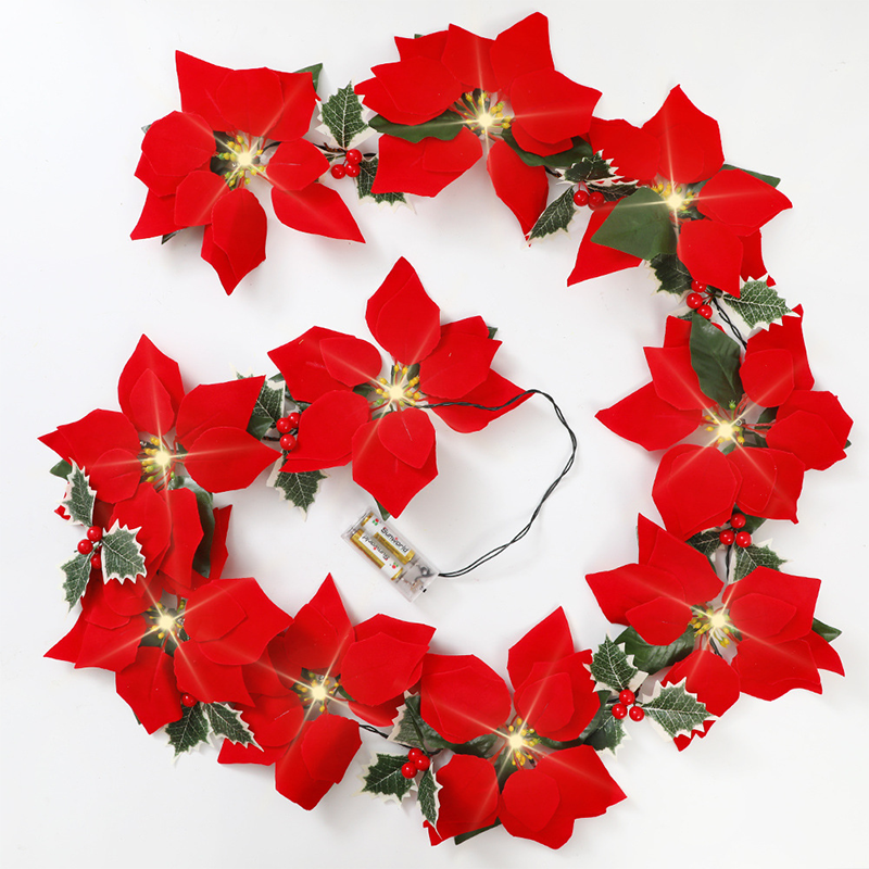 🎄Festive atmosphere String Lights – Add a Warm Holiday Glow ✨