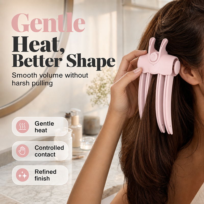 💥 50% OFF 🔥 3-Second Root Lift Volumizing Clip – Cordless, Rechargeable & Instant Volume