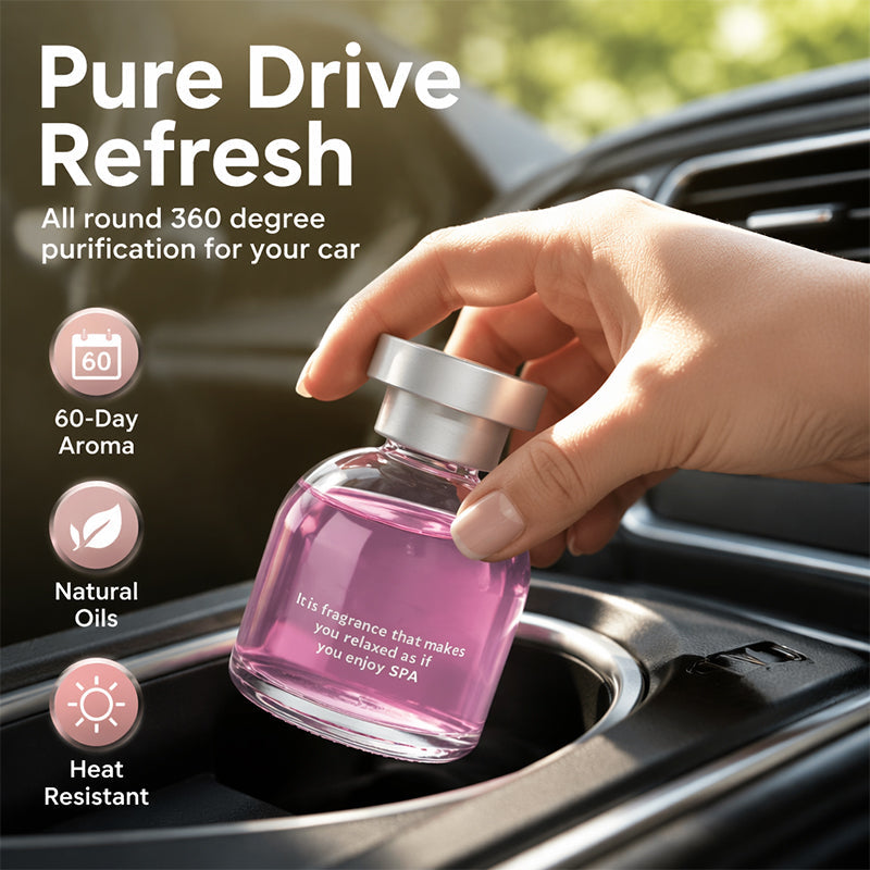 ⏰🎉Limited-time Offer: 50% OFF!🎉—Long Lasting Car Perfume, Mild Natural Fragrance Auto Air Freshener, Effective Odor Eliminator, Compact Decorative Car Scent for Dashboard