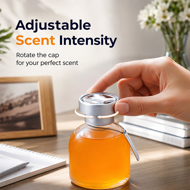 ⏰🎉Limited-time Offer: 50% OFF!🎉—Long Lasting Car Perfume, Mild Natural Fragrance Auto Air Freshener, Effective Odor Eliminator, Compact Decorative Car Scent for Dashboard