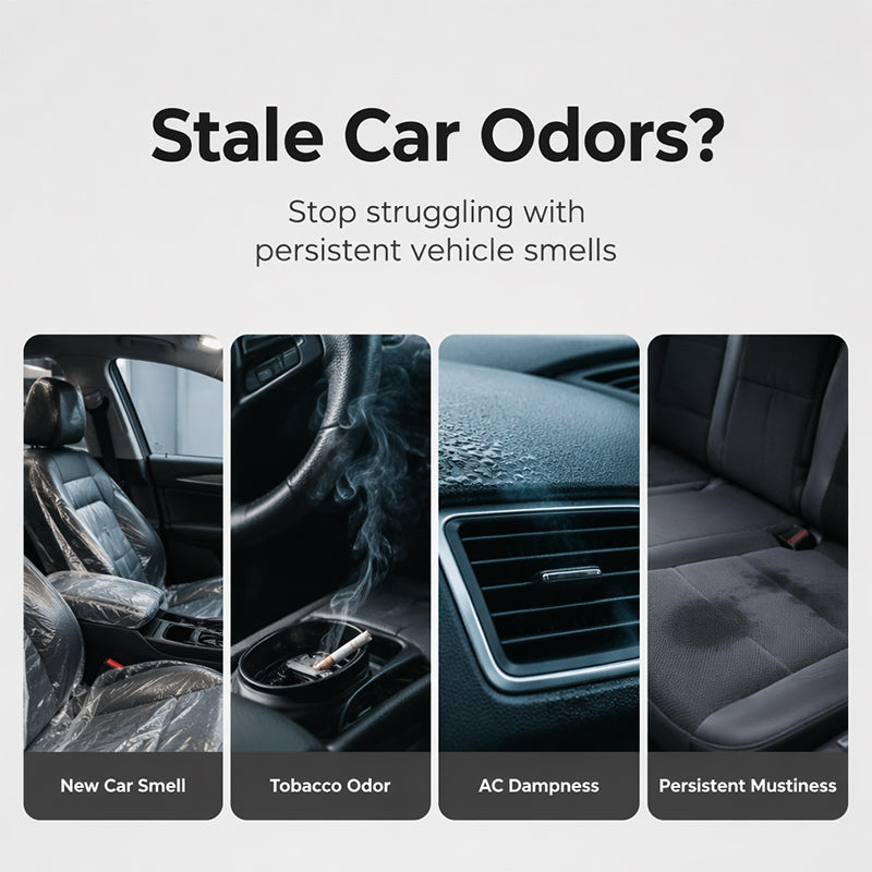⏰🎉Limited-time Offer: 50% OFF!🎉—Long Lasting Car Perfume, Mild Natural Fragrance Auto Air Freshener, Effective Odor Eliminator, Compact Decorative Car Scent for Dashboard