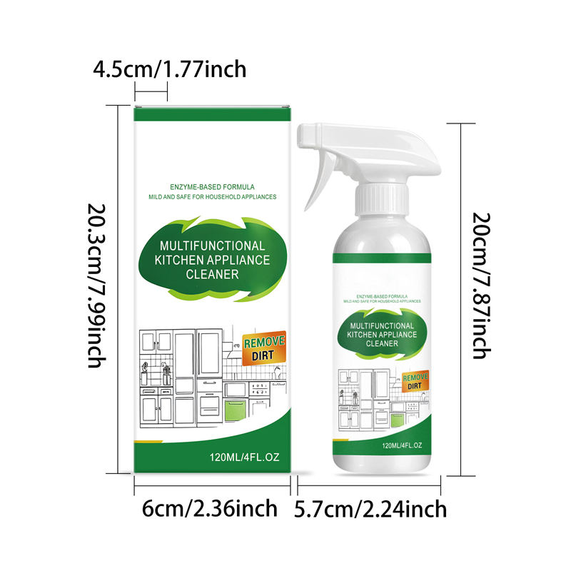 🏠🏆Last Day Special Price ￡8.99💧Multifunctional Kitchen Appliance Cleaner Spray