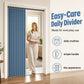⏰🔥LIMITED TIME 50% OFF! ⭐No-Drill Magnetic Accordion Door Curtain