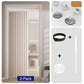 ⏰🔥LIMITED TIME 50% OFF! ⭐No-Drill Magnetic Accordion Door Curtain