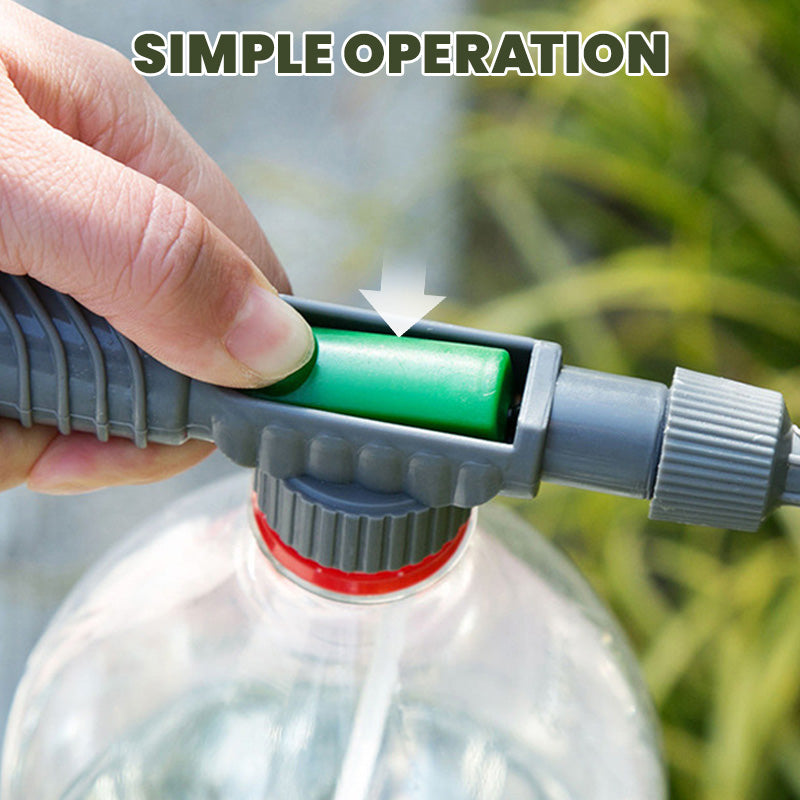 Manual Drink Bottle Sprayer with Adjustable Nozzle