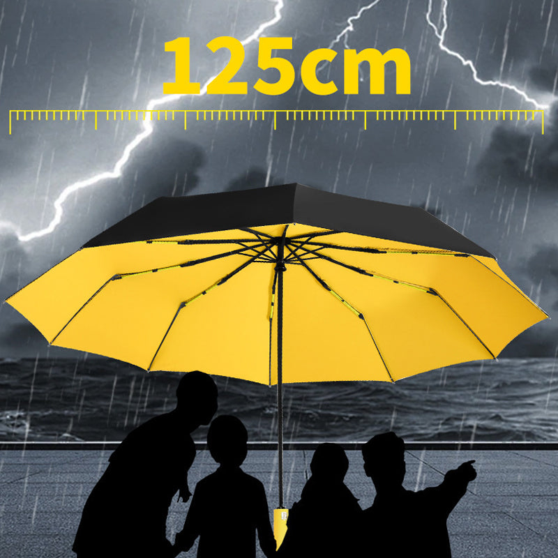 ☔🌞 50% OFF! 🌂 Large Automatic Sun & Rain Umbrella – 125cm Extra-Large Canopy, UV-Resistant & Quick-Dry – Perfect for British Weather All Year Round ✨