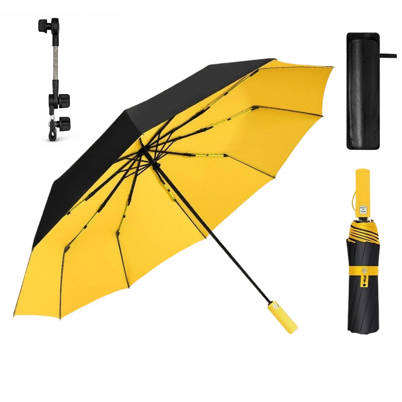 ☔🌞 50% OFF! 🌂 Large Automatic Sun & Rain Umbrella – 125cm Extra-Large Canopy, UV-Resistant & Quick-Dry – Perfect for British Weather All Year Round ✨