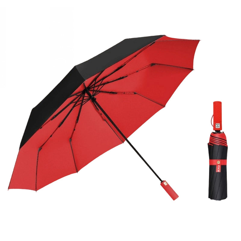 ☔🌞 50% OFF! 🌂 Large Automatic Sun & Rain Umbrella – 125cm Extra-Large Canopy, UV-Resistant & Quick-Dry – Perfect for British Weather All Year Round ✨
