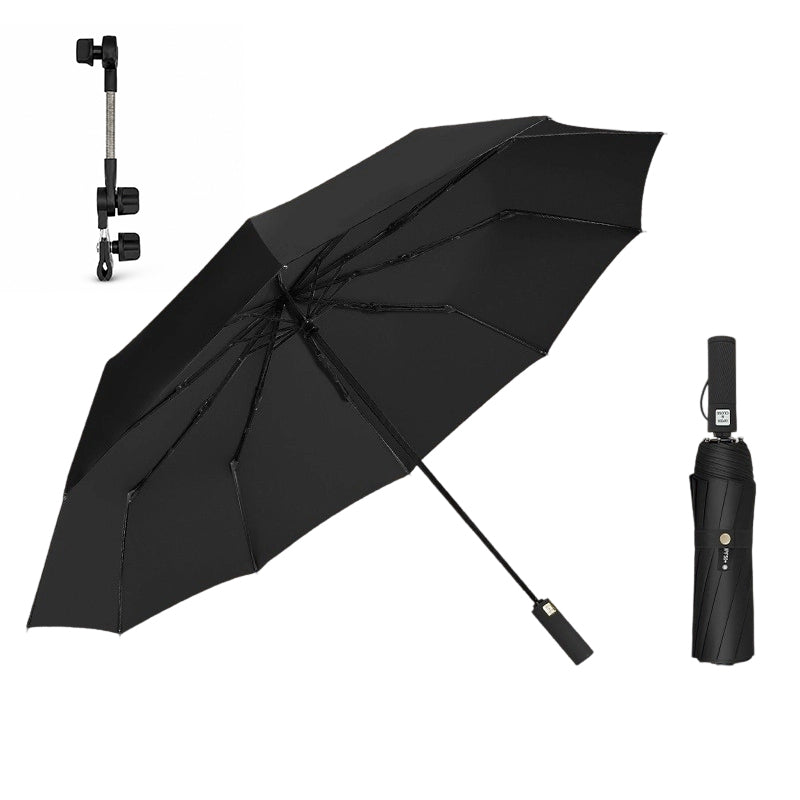 ☔🌞 50% OFF! 🌂 Large Automatic Sun & Rain Umbrella – 125cm Extra-Large Canopy, UV-Resistant & Quick-Dry – Perfect for British Weather All Year Round ✨