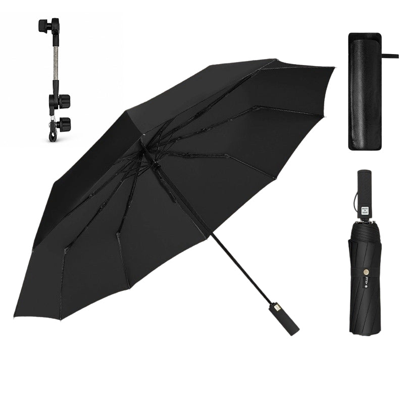☔🌞 50% OFF! 🌂 Large Automatic Sun & Rain Umbrella – 125cm Extra-Large Canopy, UV-Resistant & Quick-Dry – Perfect for British Weather All Year Round ✨