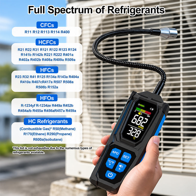 📢📢50% OFF !! ⏰Rechargeable Halogen Leak Detector for Air Conditioner