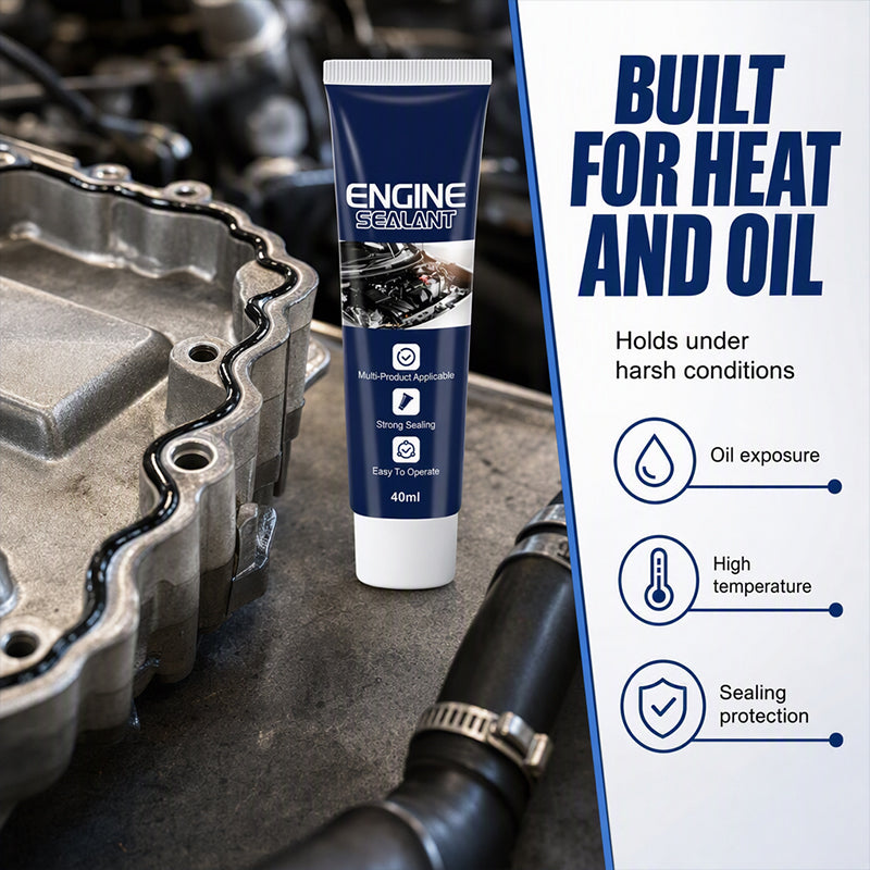 ⚙️Automotive Engine High Temperature Sealant 🔥Multi-Purpose Permanent Leak Sealing 🛠️Easy DIY Car Repair