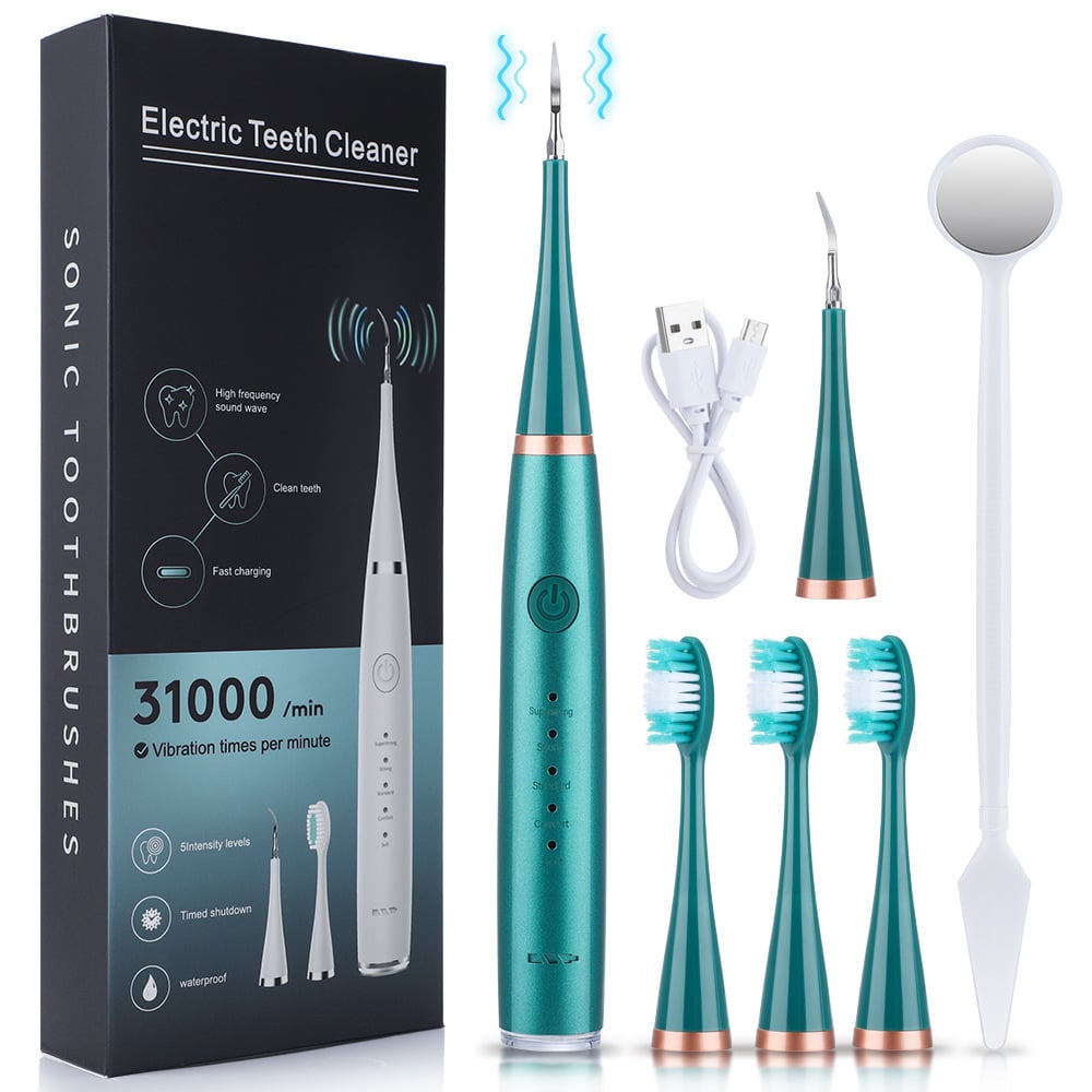 💎Surprise Price ￡9.99!!🦷✨Electric Ultrasonic Dental Scaler for Tartar and Plaque Removal