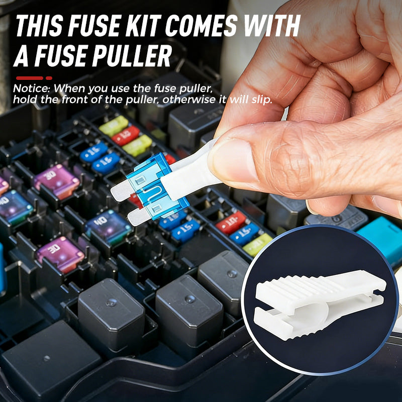 🏆 Limited-time Special Price £9.99 ! 🚗Car Fuse Assortment Kit🔌
