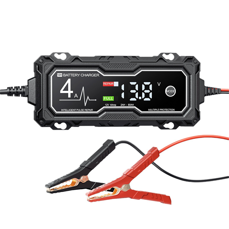⚡🔋 Smart Car Battery Charger – Test, Charge & Maintain with Ease