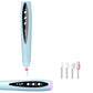 ⏰🎉Limited-time Offer: 50% OFF!🎉—2-in-1 Electric Nail Drill with UV Gel Light Portable Manicure Pedicure Kit