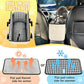 🐶50% OFF NOW! Secure Travel Pet Booster – Portable Dog Car Seat Booster, Safety Harness Included Soft Padded Pet Travel Carrier for Small & Medium Dogs, Fits Car Front Seats
