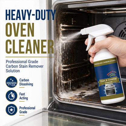 💥 LAST DAY 50% OFF 🔥BUY 2 GET 1 FREE🌻Heavy Duty Oven & Cooktop Cleaner Spray
