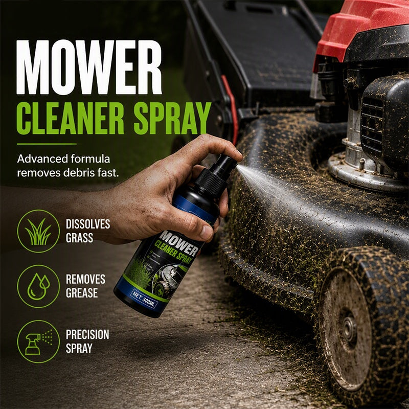 🌿50% OFF NOW ! ✨Heavy Duty Mower Cleaner Degreaser – Cleaning & Maintenance Shield, Remove Gunk, Invisible Protective Barrier for Garden Lawn Equipment