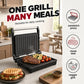 ⏰ LIMITED TIME 50% OFF! 🔥Electric Sandwich Press and Panini Maker with 180-Degree Flat Grill