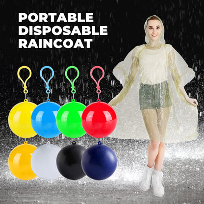 ⏰🎉Buy 1 Get 1 Free!🎉—Mini Ball Shape Disposable Raincoat