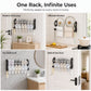 👟50% OFF NOW! Drill‑Free Wall‑Mounted Shoe Rack‑Vertical Space‑Saver Carbon Steel Shoe Organizer, Anti‑Rust No‑Drill Storage Rack for Entryway Bathroom & Closet