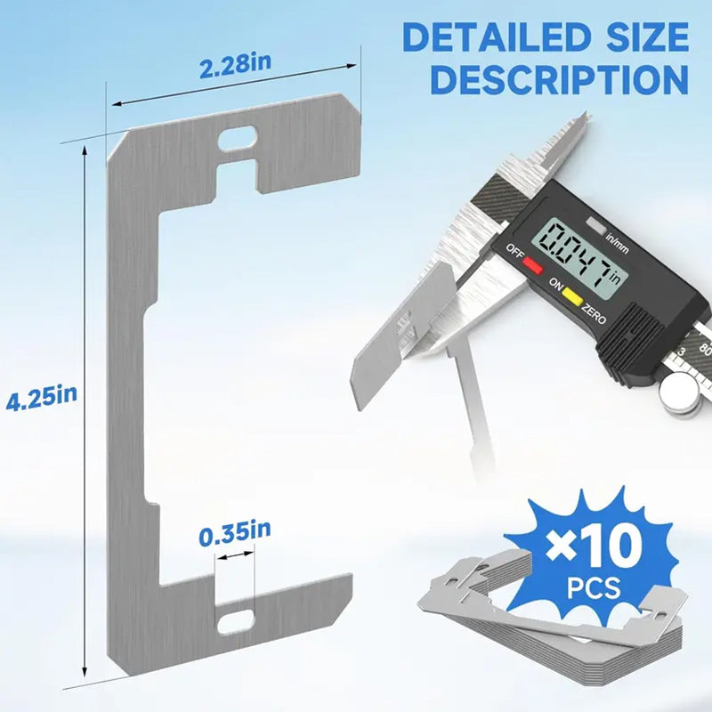 🔌 Metal Wall Plate Spacer For Uneven Electrical Outlet Boxes ✨