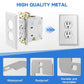 🔌 Metal Wall Plate Spacer For Uneven Electrical Outlet Boxes ✨
