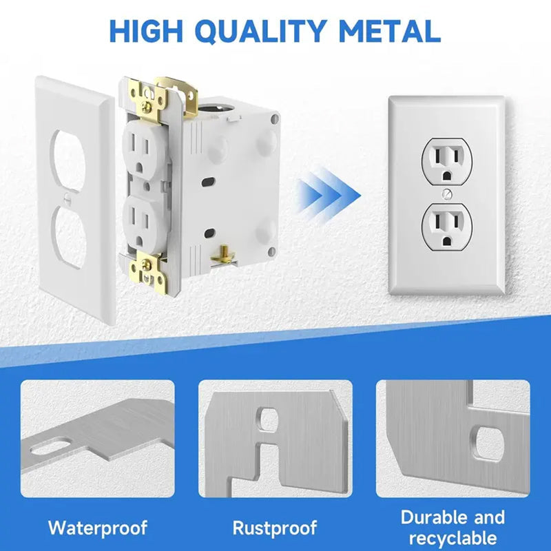 🔌 Metal Wall Plate Spacer For Uneven Electrical Outlet Boxes ✨