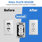 🔌 Metal Wall Plate Spacer For Uneven Electrical Outlet Boxes ✨