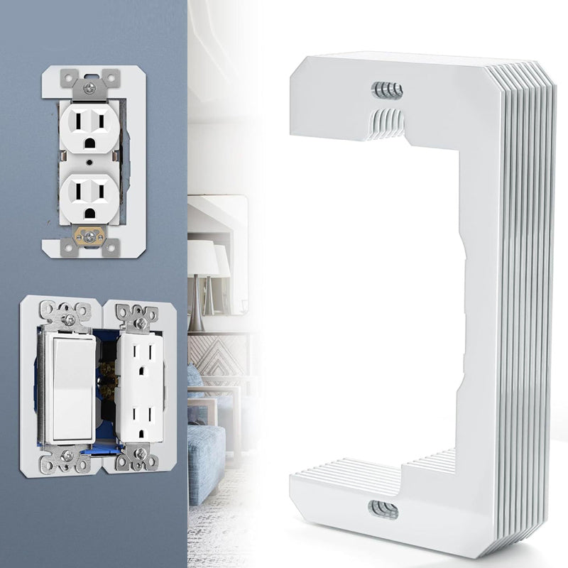 🔌 Metal Wall Plate Spacer For Uneven Electrical Outlet Boxes ✨