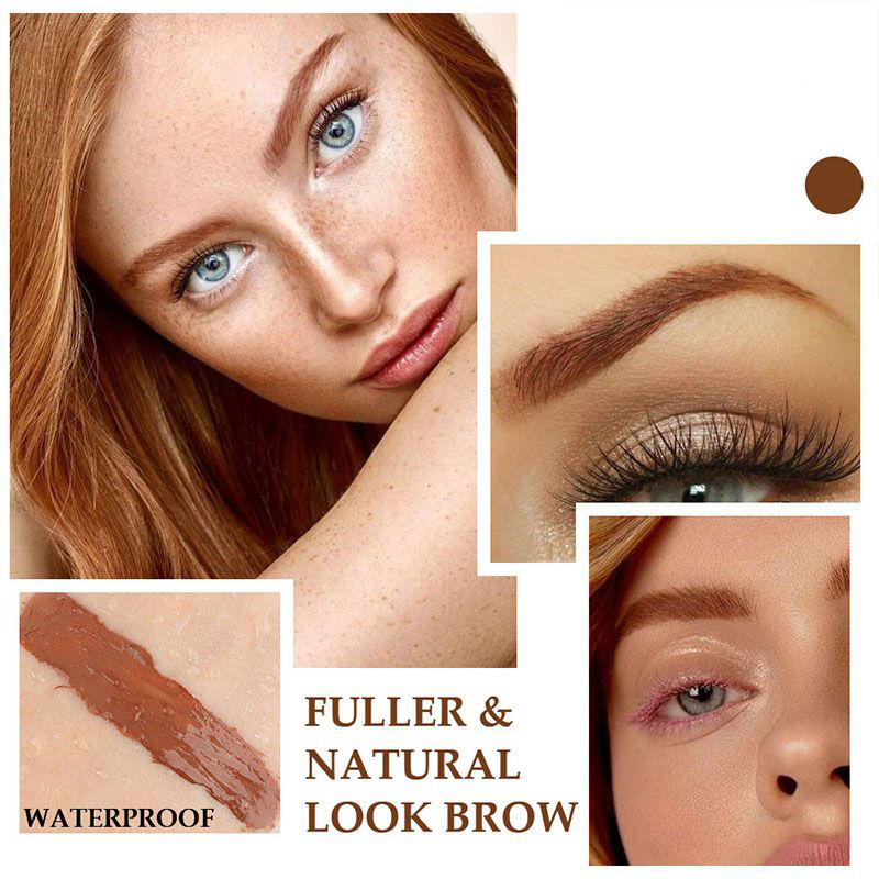 ✨BUY 1 GET 1 FREE! Semi‑Permanent Long‑Lasting Waterproof Eyebrow Gel, Peel‑Off Tattoo Brow Tint Gel, Smudge‑Proof Sweat‑Resistant Natural Brow Color for 3‑Day Bold Brows