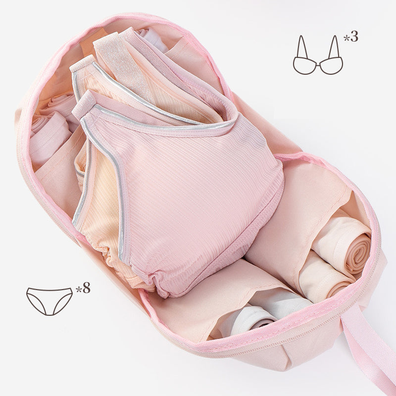 🏆 Last Day Special Price £9.99! 👙Portable Underwear Storage Bag for Travel🩲👜