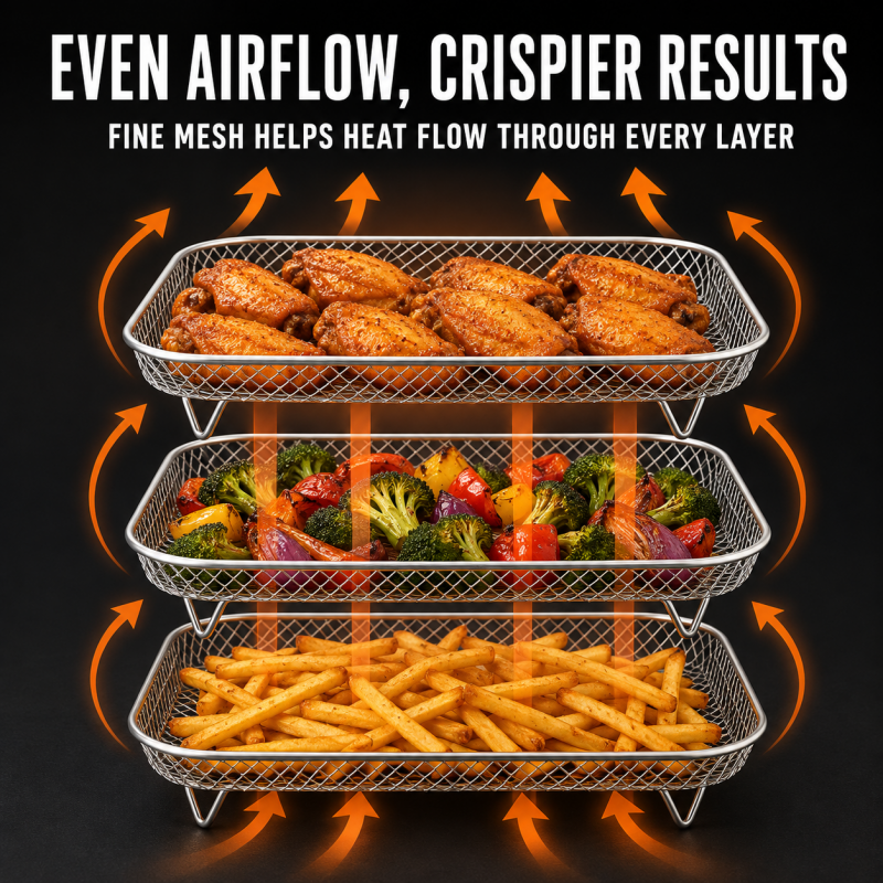 Stackable Air Fryer Racks