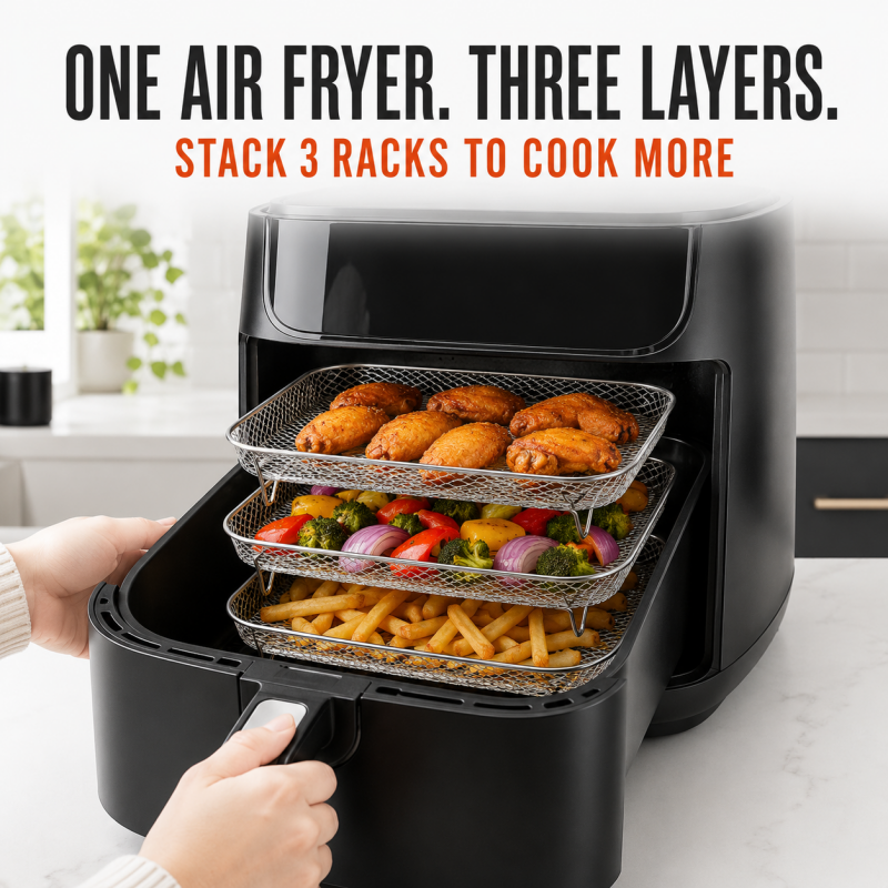 Stackable Air Fryer Racks