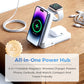 🔋 3-in-1 Foldable Magnetic Charging Stand for Everyday Devices