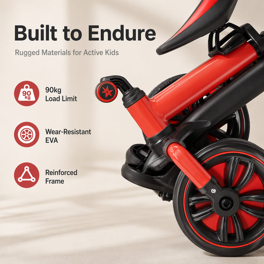 🚲 50% OFF NOW! 🌈 3-in-1 Tricycle & Balance Bike for Kids – Playful, Stable & Adaptable 👶✨