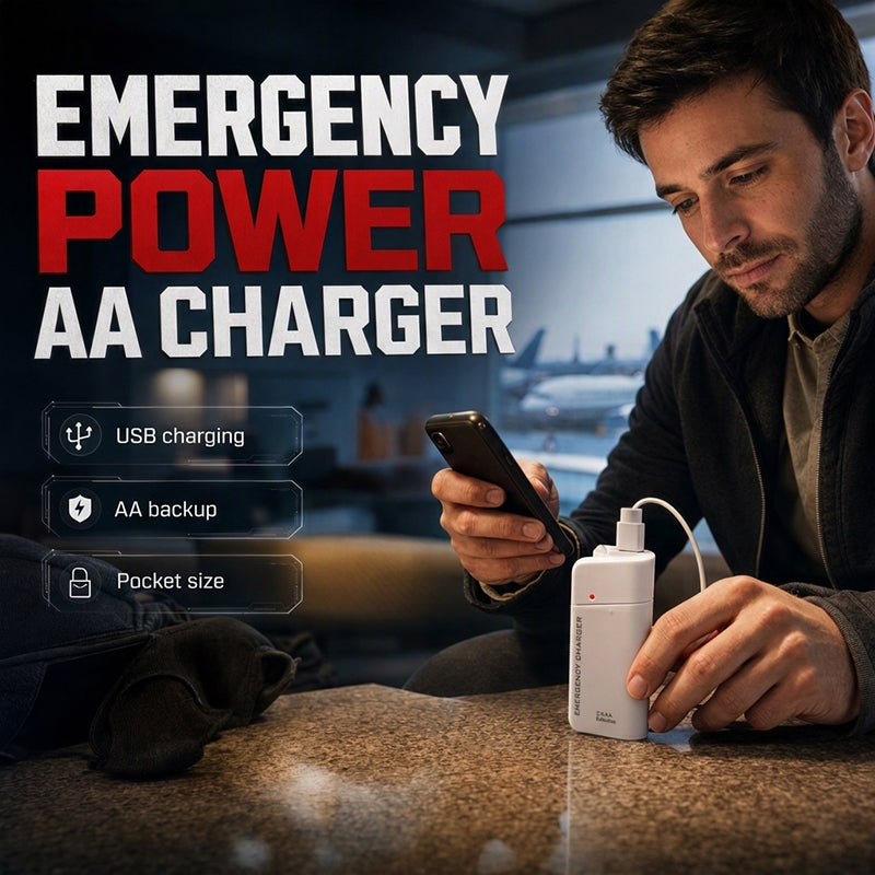 ⏳ Last Day Special Price £9.99! 🔋Portable Emergency Phone Charger🎒Lightweight Backup Power for Outdoor & Commute