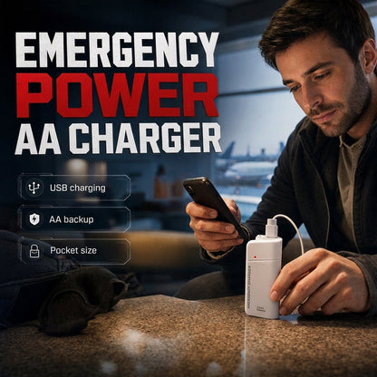 ⏳ Last Day Special Price £9.99! 🔋Portable Emergency Phone Charger🎒Lightweight Backup Power for Outdoor & Commute