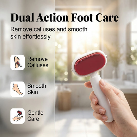 📢📢50% OFF !! ⏰Double-Sided Foot Scraper for Callus Removal