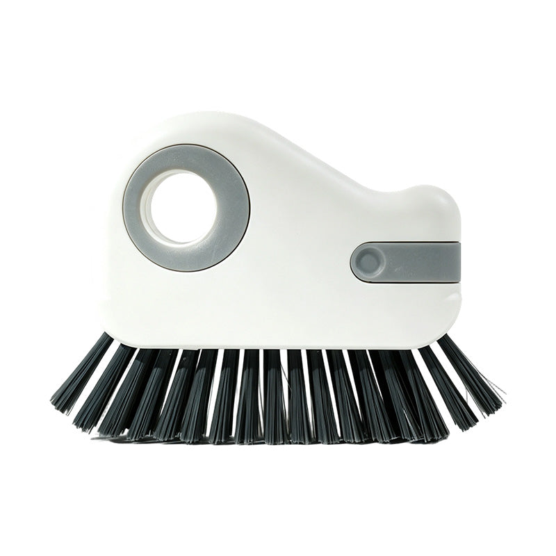 🧹 2-in-1 Window Groove Cleaning Brush with Built-in Scraper – Narrow Crevice Tool with Hard Bristles