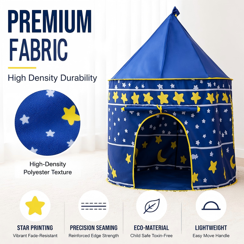 Kids Play Tent With Roll-up Door 