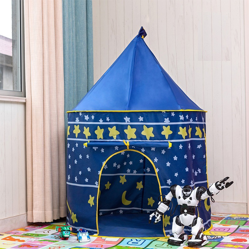 Kids Play Tent With Roll-up Door 