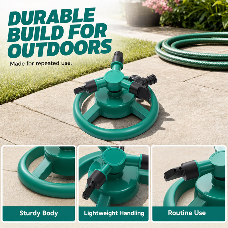 360° Rotating Lawn Sprinkler