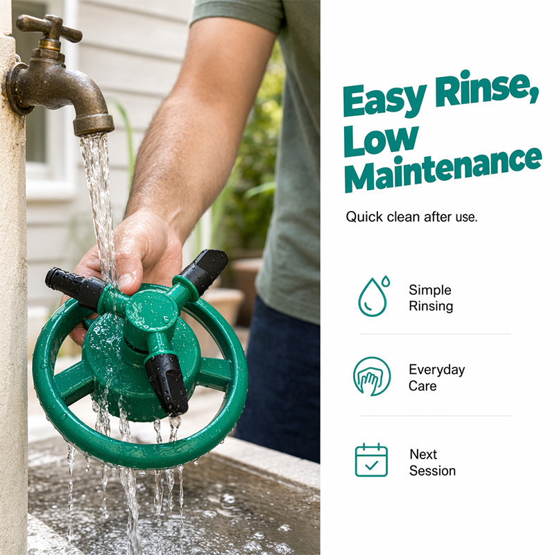 360° Rotating Lawn Sprinkler