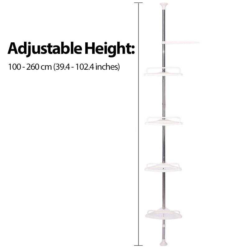 Adjustable Telescopic Corner Shower Caddy