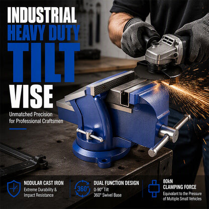 📢📢50% OFF !! ⏰Wide-Opening Bench Vise
