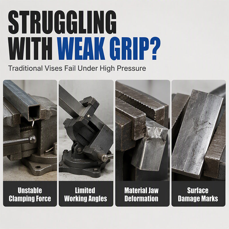 📢📢50% OFF !! ⏰Wide-Opening Bench Vise