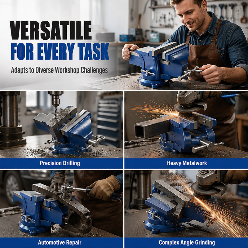 📢📢50% OFF !! ⏰Wide-Opening Bench Vise