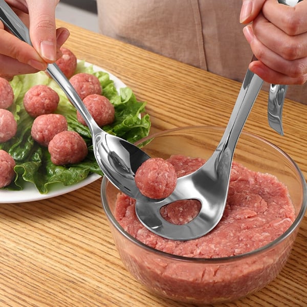 🎁LIMITED-TIME 50% OFF🍳304 stainless steel Meatball Spoon — Press, Shape, Release